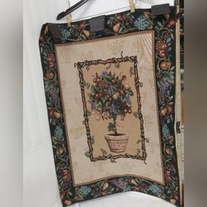 Renaissance Fruit Tree Tapestry Wall Hanging 26x36"